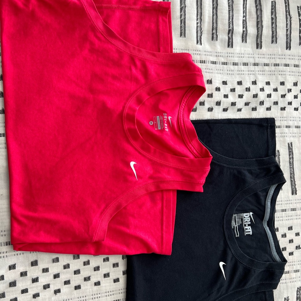 Nike dry fit muscle shirts